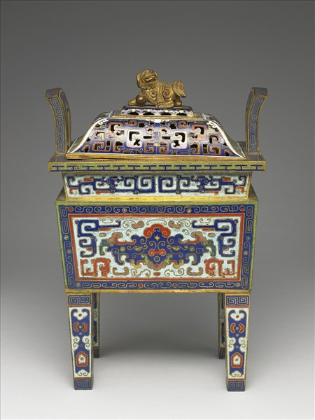 掐絲琺瑯爐