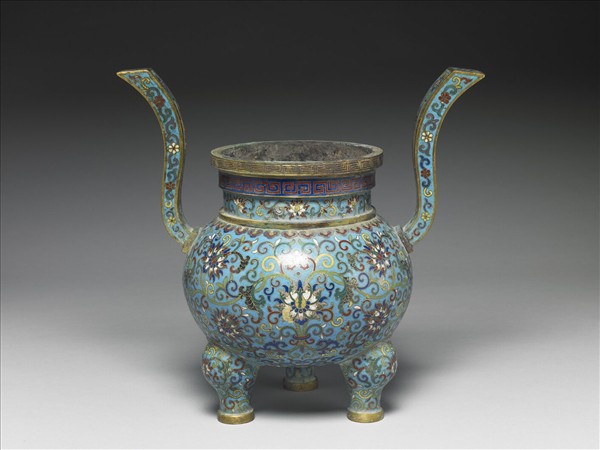 掐絲琺瑯爐（五供）