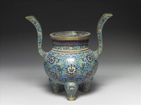 掐絲琺瑯爐（五供）