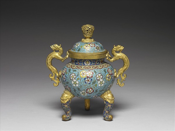 掐絲琺瑯爐