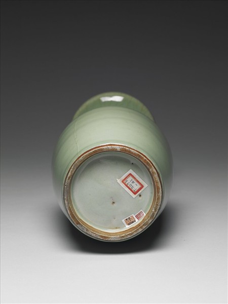 龍泉窯 青瓷鳳耳瓶