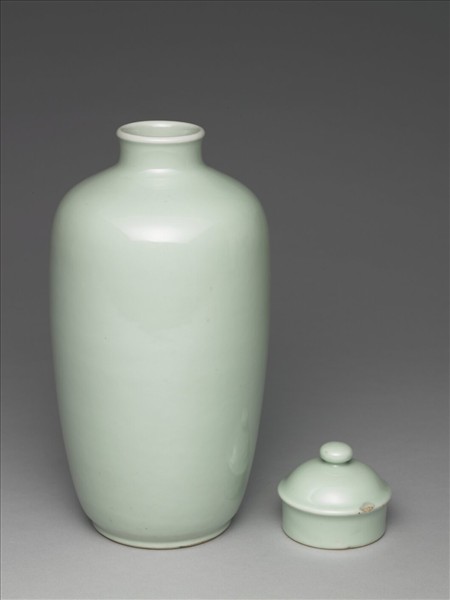 青瓷蓋罐