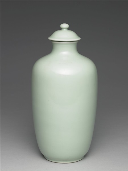 青瓷蓋罐