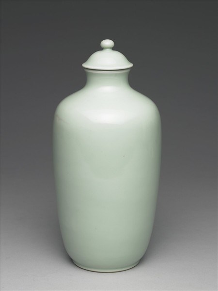 青瓷蓋罐