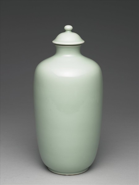 青瓷蓋罐