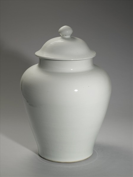 白瓷蓋罐