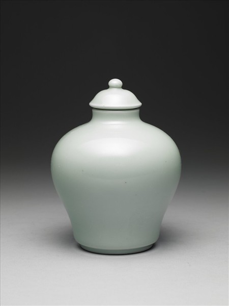 青瓷蓋罐