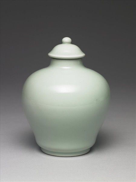 青瓷蓋罐