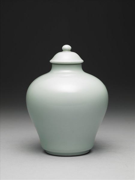 青瓷蓋罐