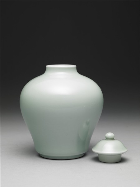 青瓷蓋罐