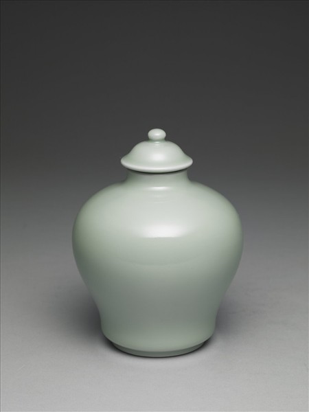 青瓷蓋罐