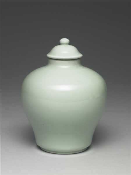 青瓷蓋罐