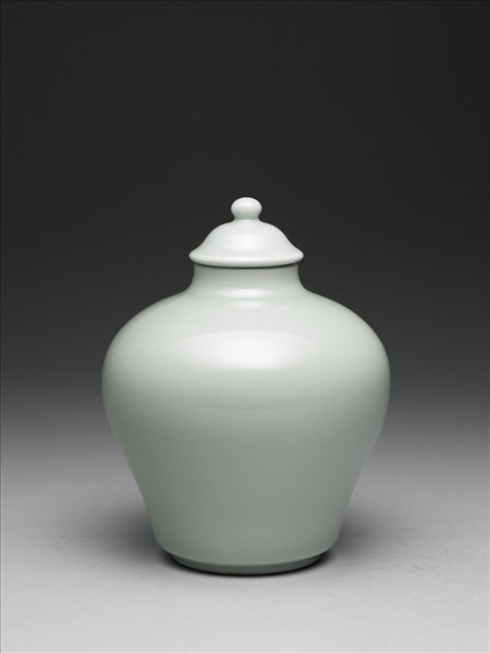 青瓷蓋罐