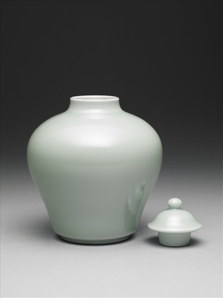 青瓷蓋罐