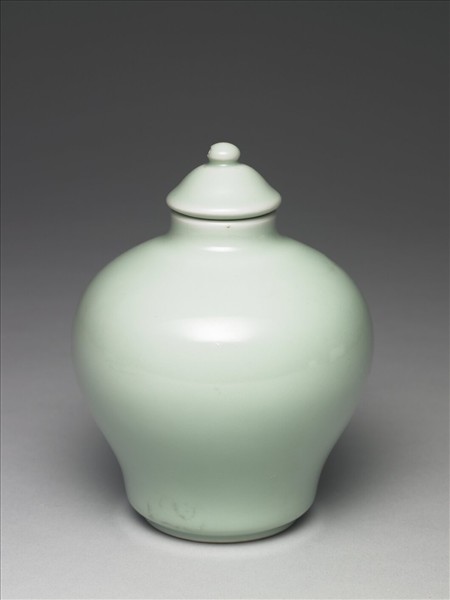 青瓷蓋罐
