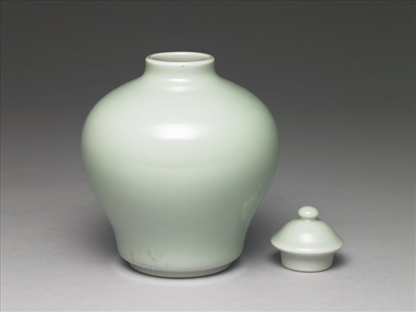 青瓷蓋罐
