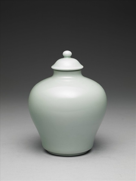 青瓷蓋罐