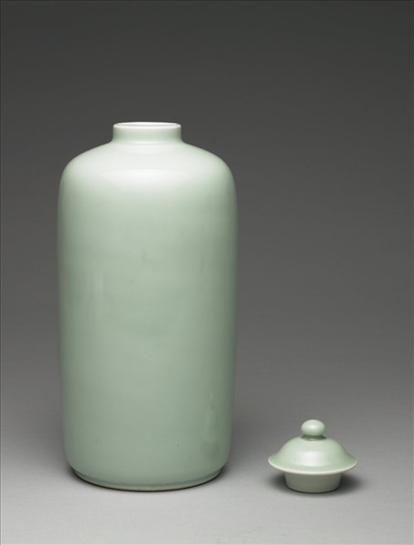 青瓷蓋罐