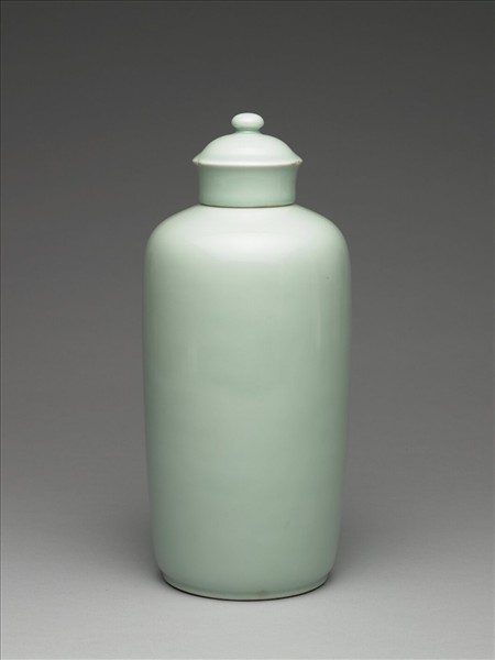 青瓷蓋罐