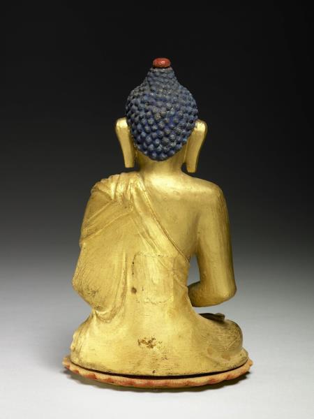 木胎金漆阿彌陀佛像