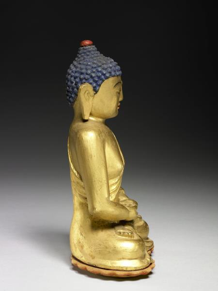 木胎金漆阿彌陀佛像