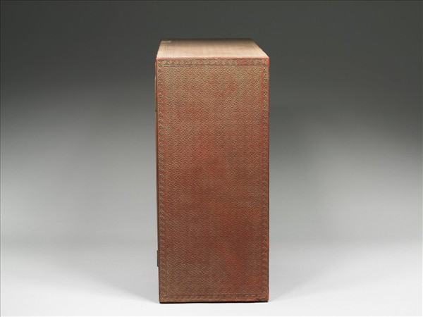 剔紅職貢圖小櫃