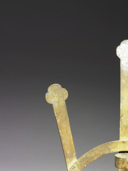 剔紅番蓮紋爐（五供）