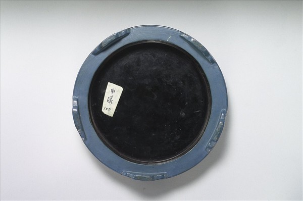 彩繪花卉紋木座