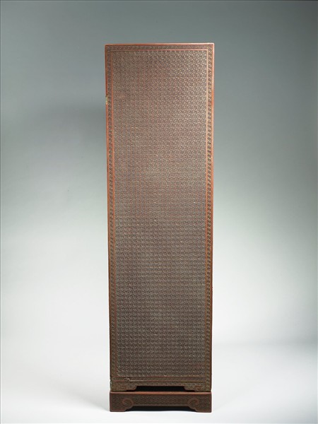 剔紅雲龍紋長方櫃