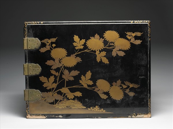 蒔繪秋菊紋漆盒