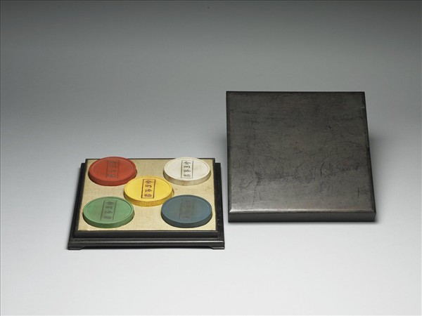 金剛法輪五色墨（綠）