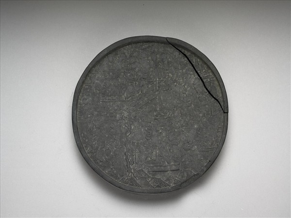 「百子圖」圓墨