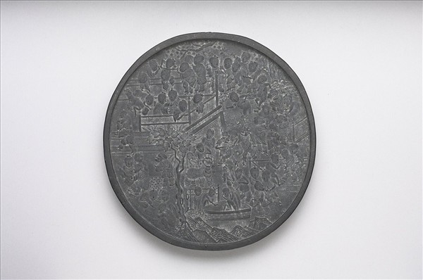 「百子圖」圓墨