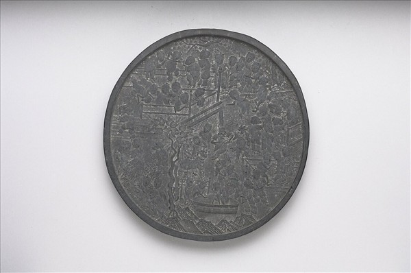 「百子圖」圓墨