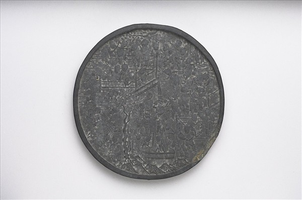 「百子圖」圓墨