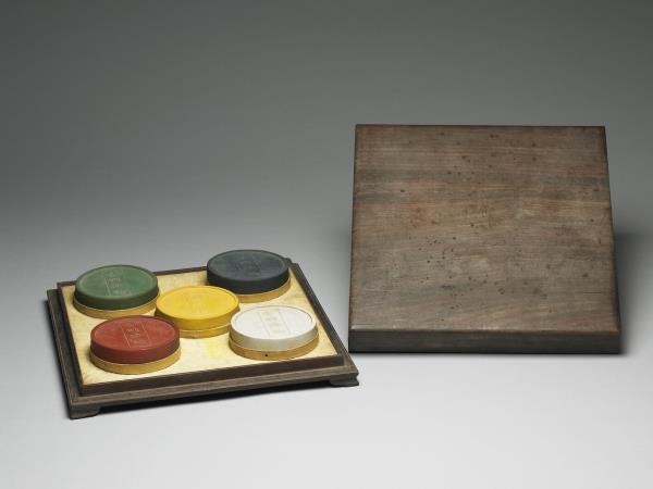 金剛法輪五色墨（墨綠）