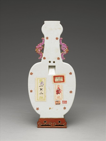 錦上添花雙耳轎瓶