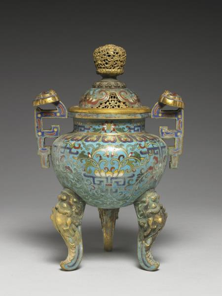 掐絲琺瑯爐