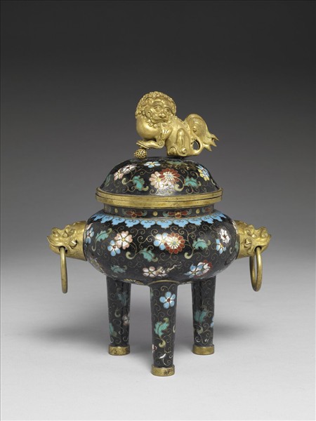 掐絲琺瑯爐