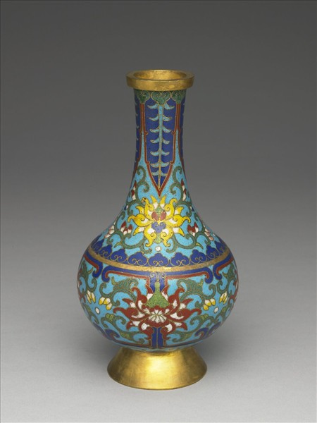 掐絲琺瑯瓶