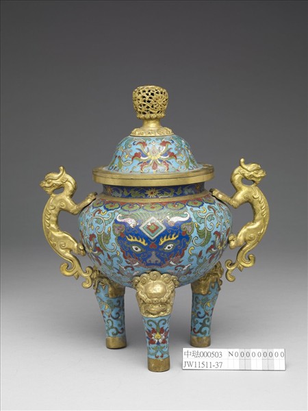 掐絲琺瑯爐