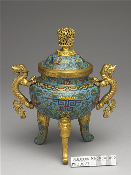 掐絲琺瑯爐