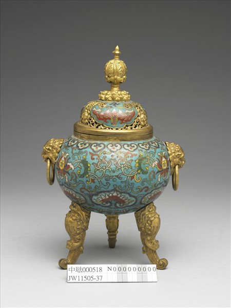 掐絲琺瑯爐