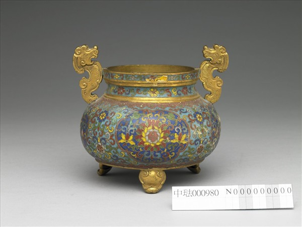 掐絲琺瑯爐