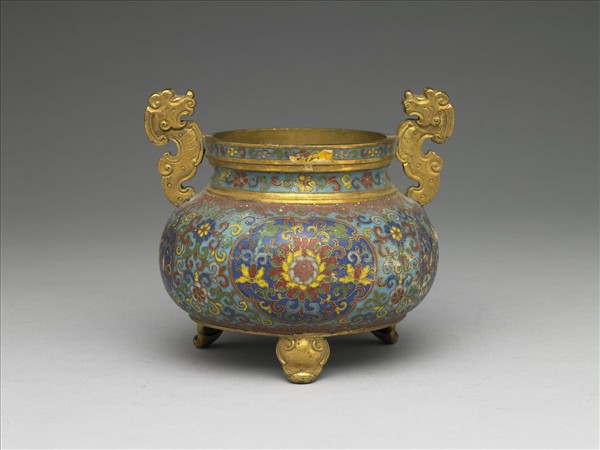 掐絲琺瑯爐