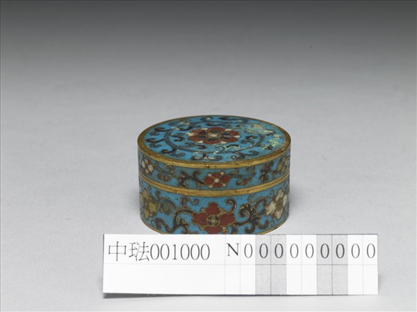 掐絲琺瑯盒