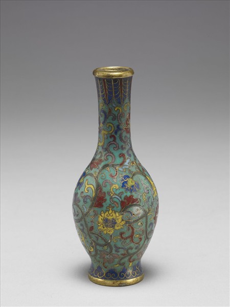 掐絲琺瑯瓶
