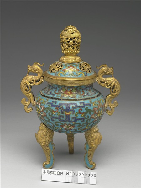 掐絲琺瑯爐