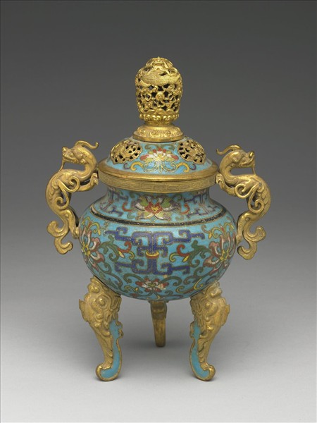 掐絲琺瑯爐