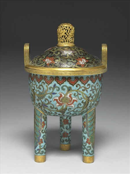 掐絲琺瑯爐